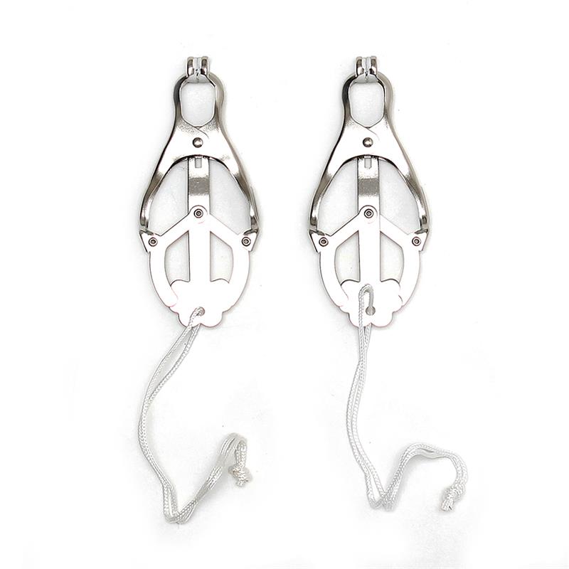 BONDAGE PLAY - NIPPLE CLAMPS WITHOUT CHAIN