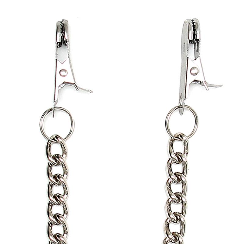 BONDAGE PLAY - NIPPLE CLAMPS CHAIN