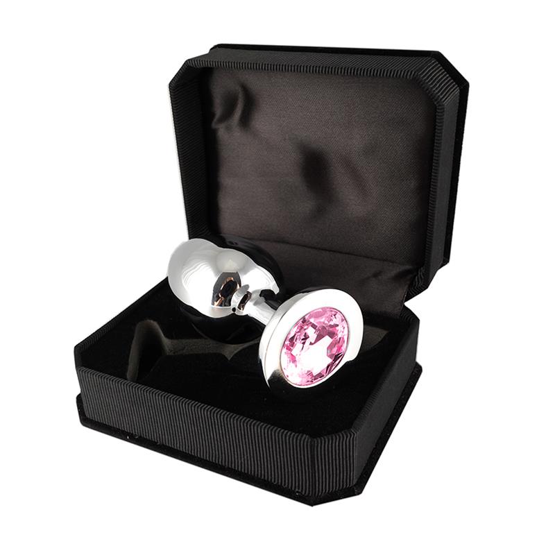 JEU DE LIAISON - BOUCHON ANAL RIMBA EN MÉTAL 9,7 CM