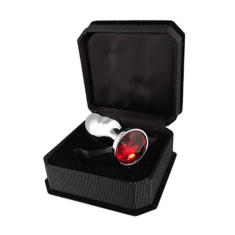 BONDAGE PLAY - PLUG WITH CRISTAL 5,7 CM