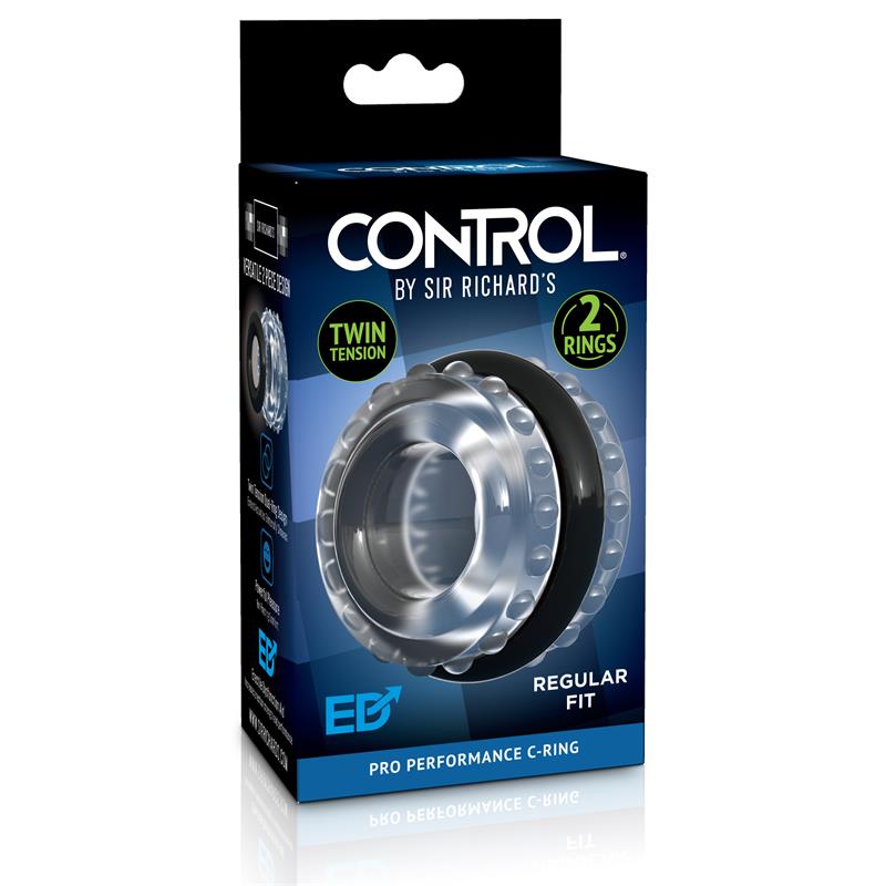 SIR RICHARDS - SET DE ANILLOS C-RING PRO PERFORMANCE NEGRO