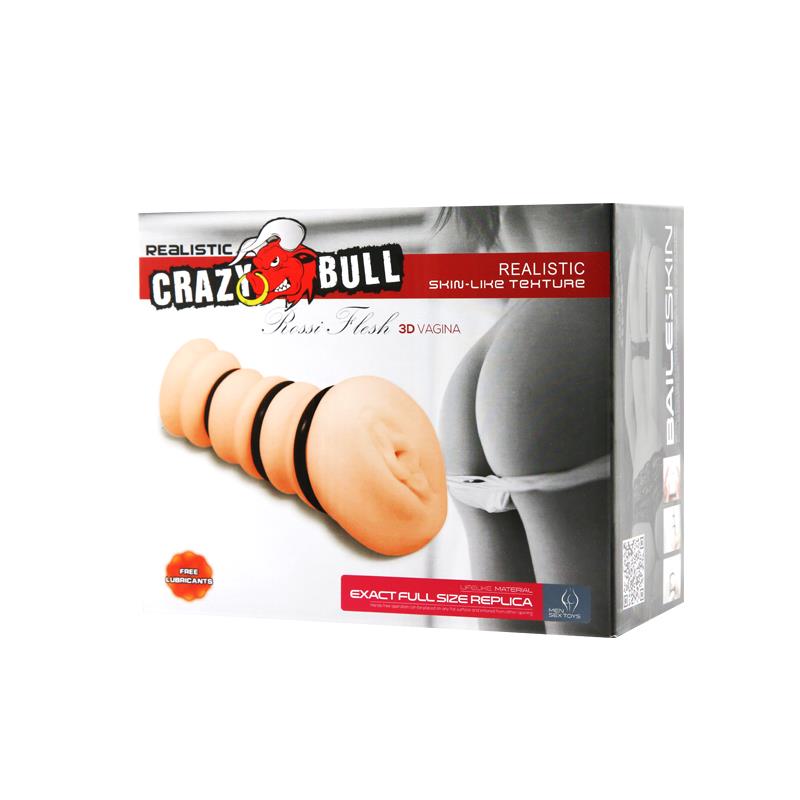 CRAZY BULL - ROSSI FLESH 3D VAGINA MASTURBATOR