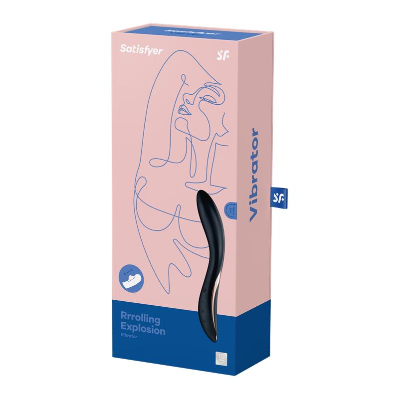 SATISFYER - RRROLLING EXPLOSION BLACK