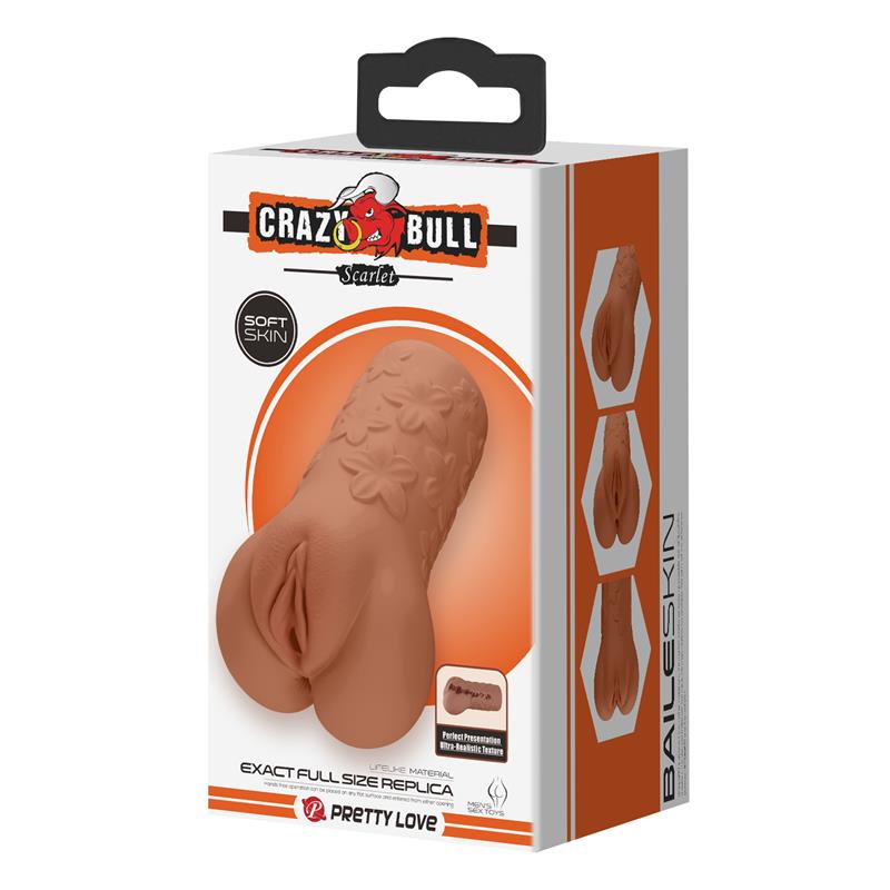 CRAZY BULL - SCARLET MASTURBATOR VAGINA AND ANUS