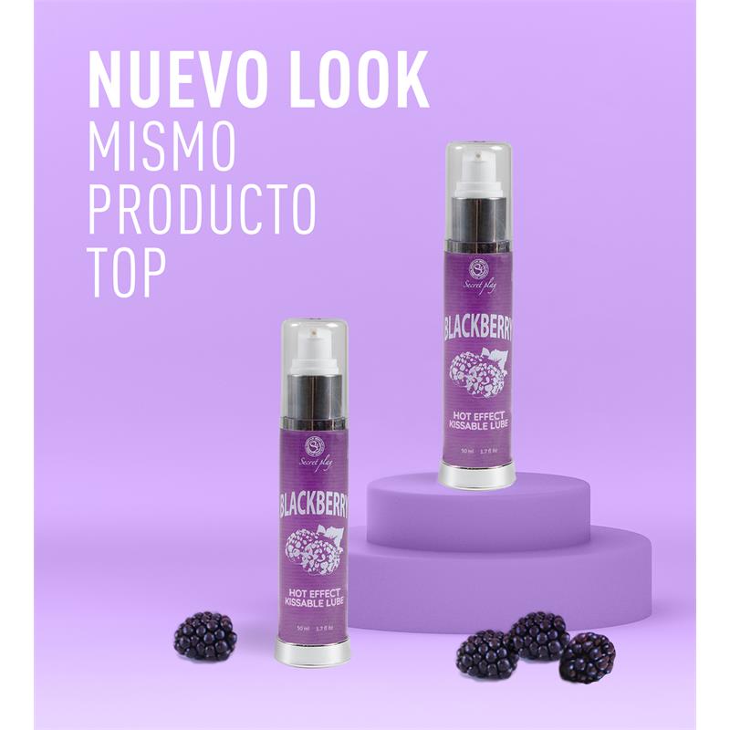 SECRET PLAY - SECRET PLAY HOT EFFECT BLACKBERRY LUBRICANT 50 ML