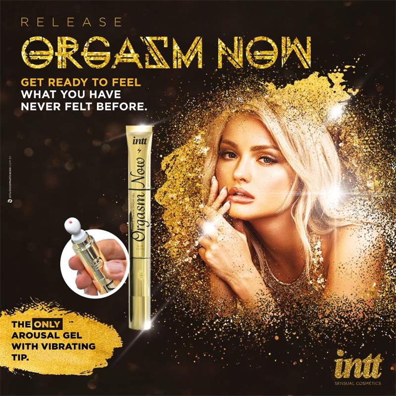 INTT - SENSITIZING GEL WITH VIBRATING TIP ORGASM NOW 15 ML