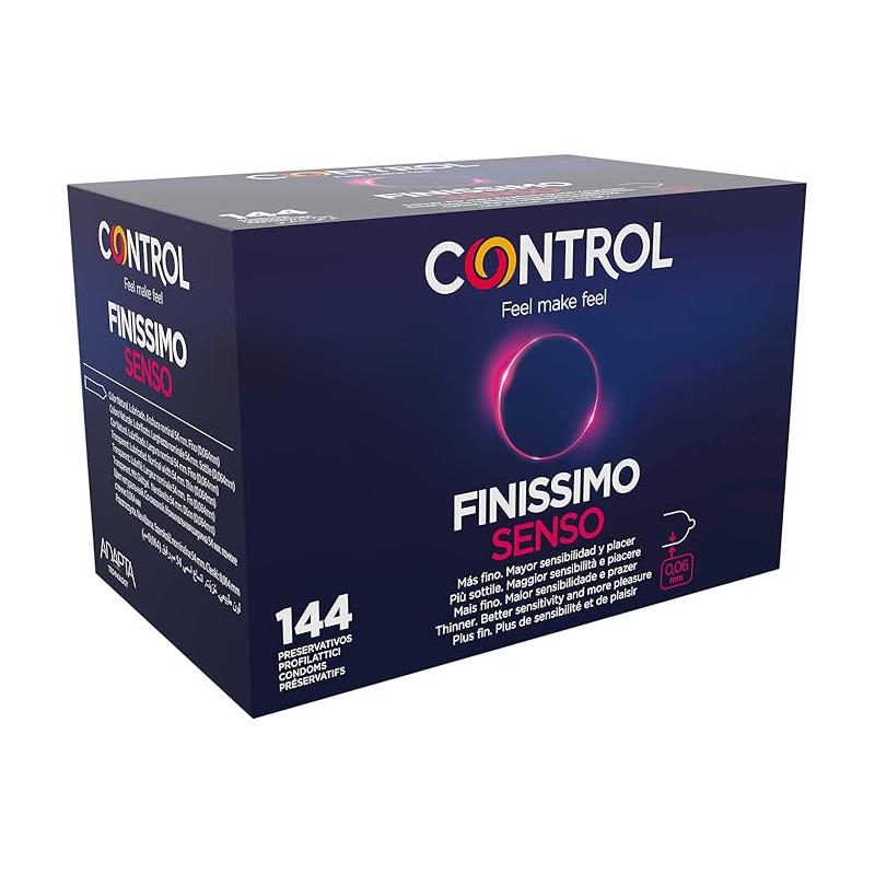 CONTROL - FINISSIMO SENSO CONDOMS 144 UNITS
