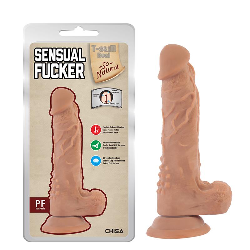 CHISA - SENSUAL FUCKER DUAL-DENSITY DILDO 19.5CM