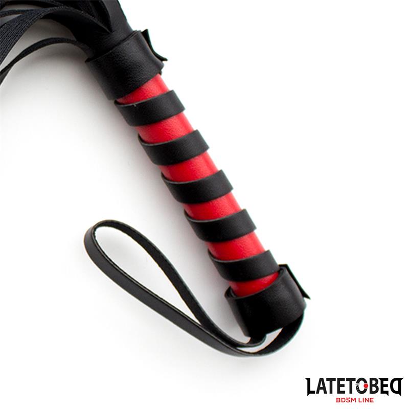 LATETOBED BDSM LINE - SHORT FLOGGER 45 CM