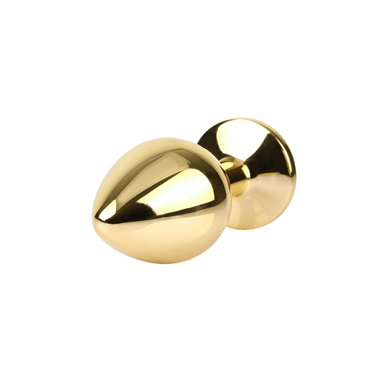 CHISA - SHOWY ROSE ANAL PLUG WITH ROSE JEWEL SIZE L