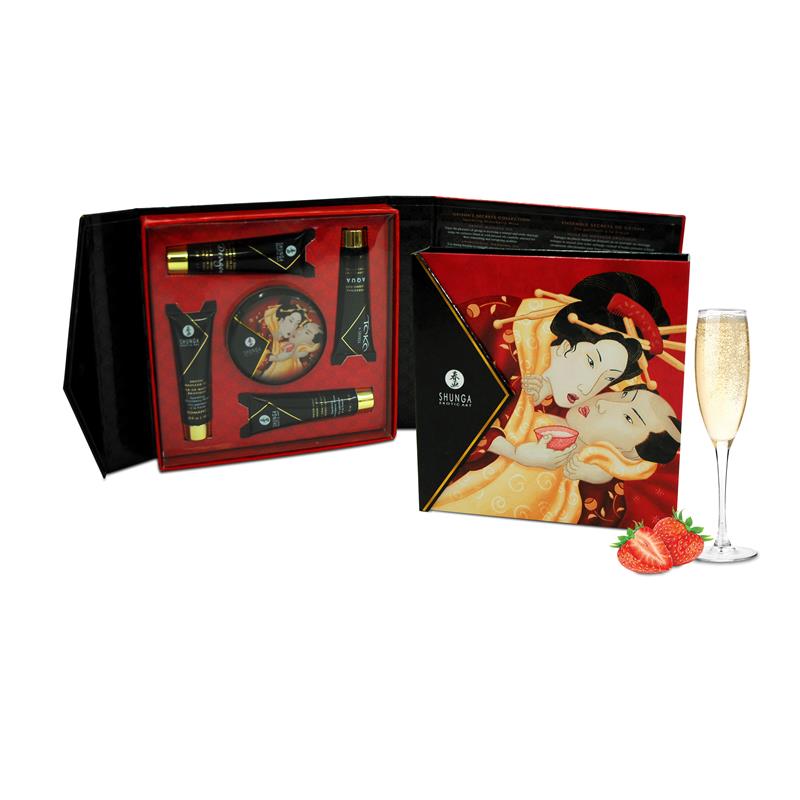 SHUNGA - SECRET GEISHA STRAWBERRIES AND CAVA KIT