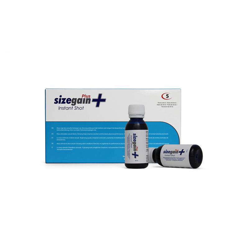 500 COSMETICS - SIZEGAIN PLUS INSTANT SHOT 5 FLACONS