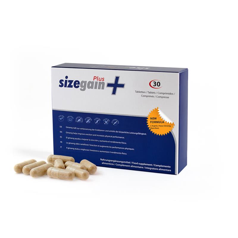 500 COSMETICS - SIZEGAIN PLUS PILLS NEW FORMULA