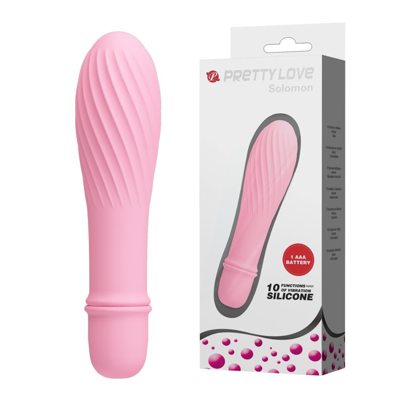 PRETTYLOVE - STIMULATOR SOLOMON SOFT PINK