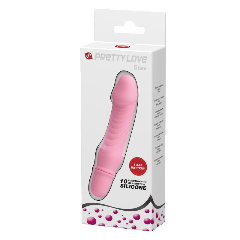 PRETTYLOVE - STIMULATOR STEV SOFT PINK