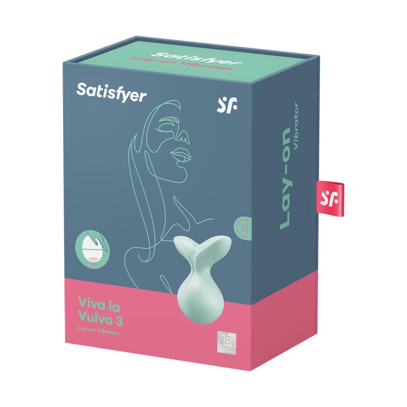 SATISFYER - STIMULATOR VIVA LA VULVA 3 MINT