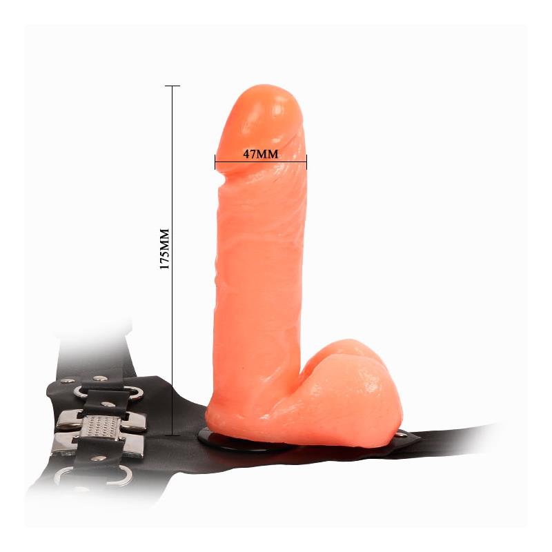 BAILE - STRAP-ON WITH DILDO 15,7 CM