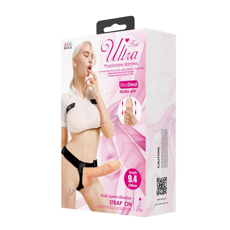 BAILE - ULTRA PASSIONATE HARNESS 24 CM NATURAL
