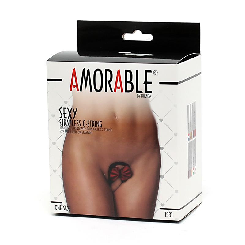 AMORABLE - STRAPLESS C-STRING ONE SIZE