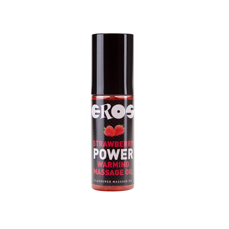 EROS - STRAWBERRY POWER WARMING MASSAGE OIL 100 ML