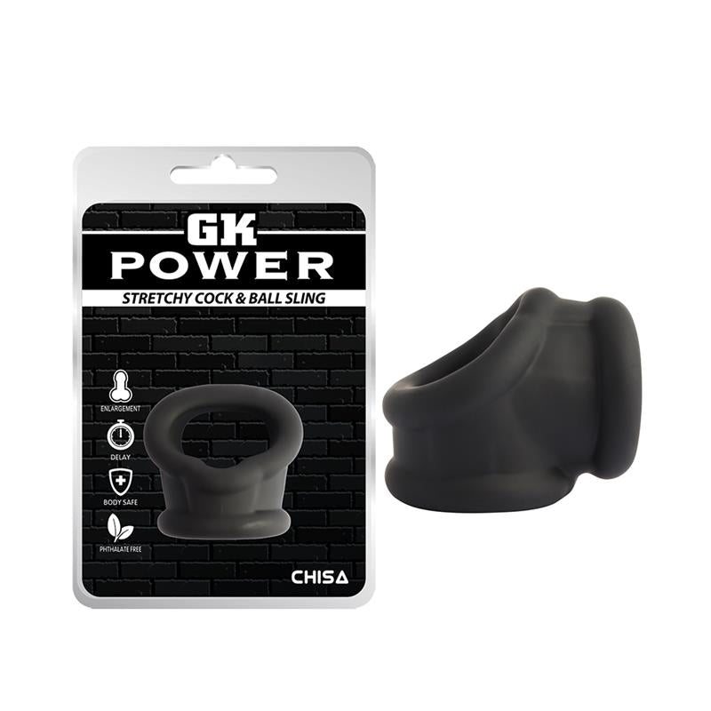 CHISA - STRETCHY COCK AND BALL SLING RING