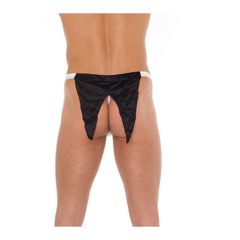 AMORABLE - STRING WHITE AND BLACK ONE SIZE