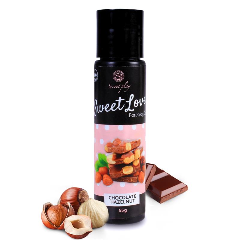 SECRET PLAY - SWEET LOVE LUBRICANT CHOCOLATE HAZELNUT 60 ML