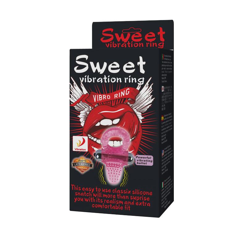 BAILE - SWEET VIBRATING RING PINK