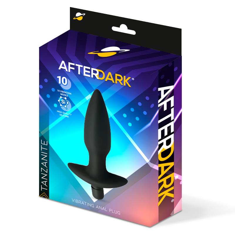 AFTERDARK - TANZANITE VIBRATING ANAL PLUG