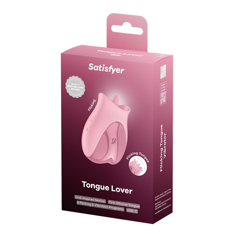 SATISFYER - TONGUE LOVER PINK