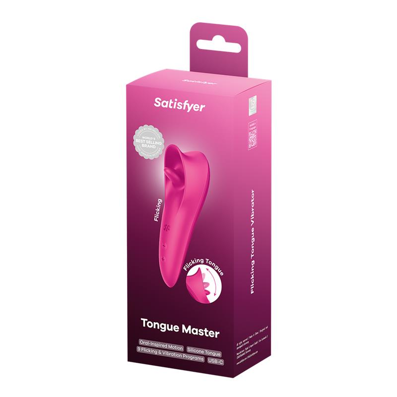 SATISFYER - TONGUE MASTER PINK