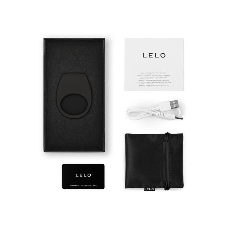 LELO - TOR 3 RING FOR COUPLES WITH LELO APP BLACK
