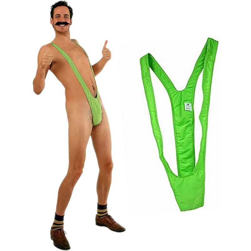 DIVERTY SEX - TRIKINI MEN GREEN