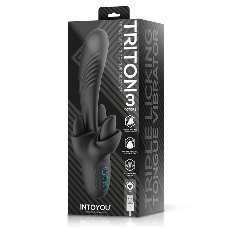 INTOYOU - TRITON TRIPLE LICKING TONGUE VIBRATOR