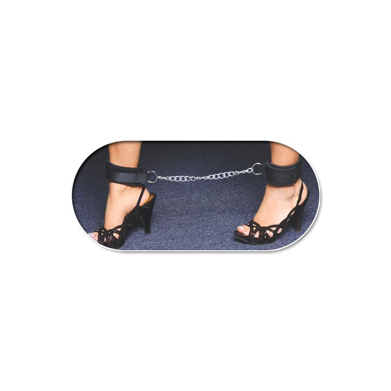 FETISH FANTASY SERIES - UNIVERSAL WRIST AND ANKLE CUFFS BLACK