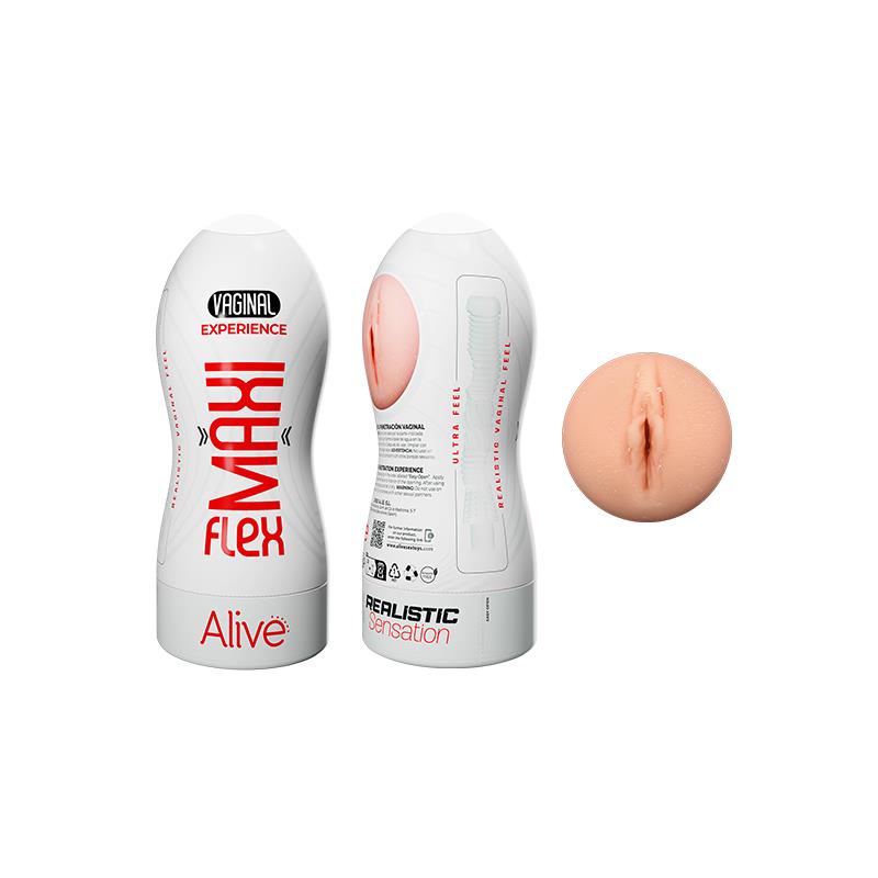 ALIVE - VAGINAL MAXI FLESH MASTURBATOR SIZE L