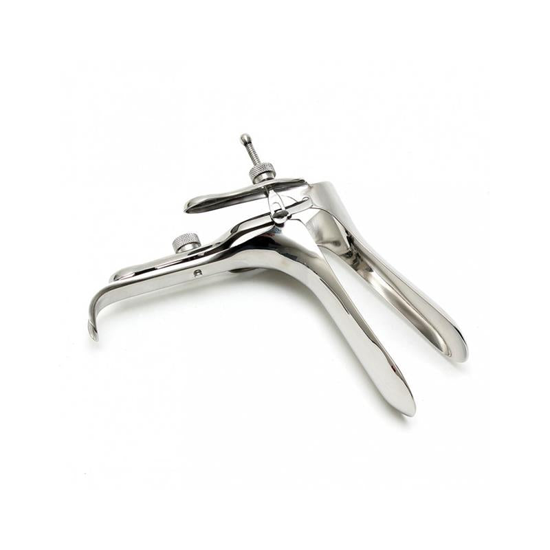 BONDAGE PLAY - VAGINAL SPECULUM WITH 2 SPOONS