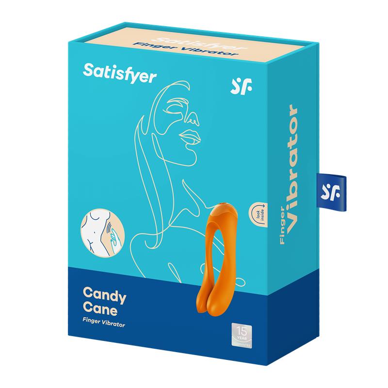 SATISFYER - VIBE CANDY CANE ORANGE