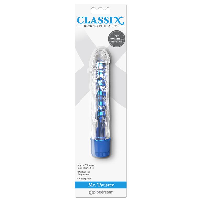 CLASSIX - VIBE MR. TWISTER METALIC BLUE 17 CM