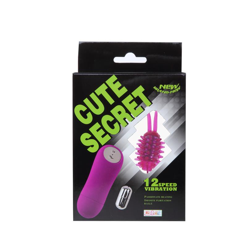 BAILE - BALA VIBRADORA CUTE SECRET ROSA