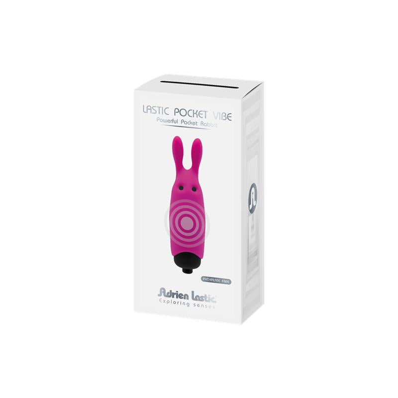 ADRIEN LASTIC - VIBRATING BULLET LASTIC POCKET PINK