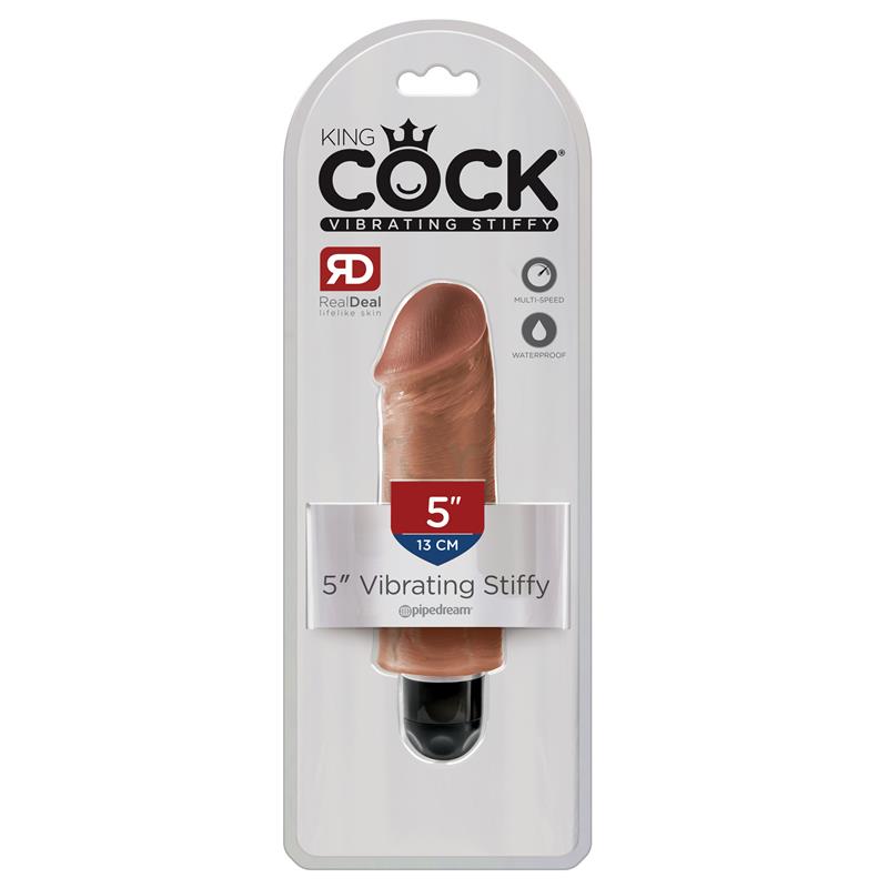 KING COCK - VIBRATING VIBE STIFFY 5 TAN