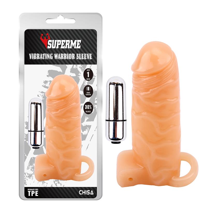 CHISA - VIBRATING WARRIOR PENIS SLEEVE
