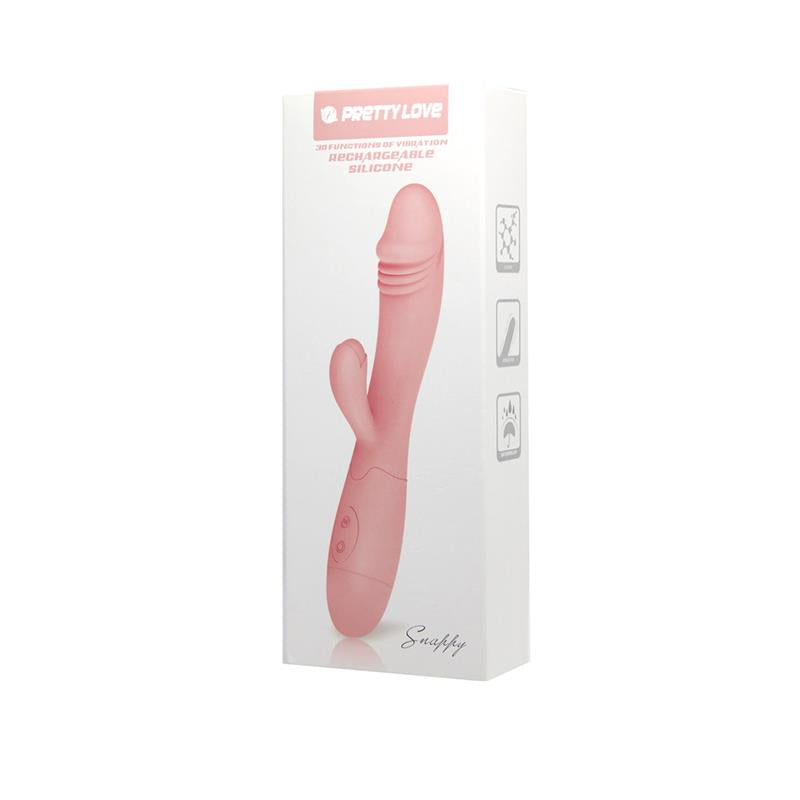 PRETTYLOVE - VIBRE SNAPPY RECHARGABLE FLESH