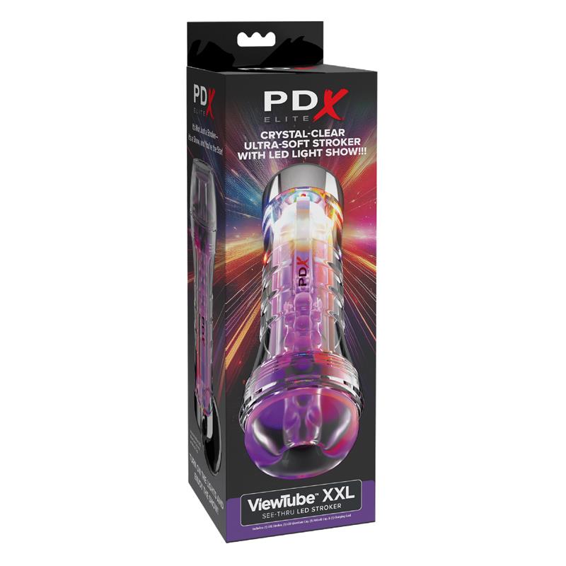 PDX ELITE - VIEWTUBE XXL SEE-THRU STROKER