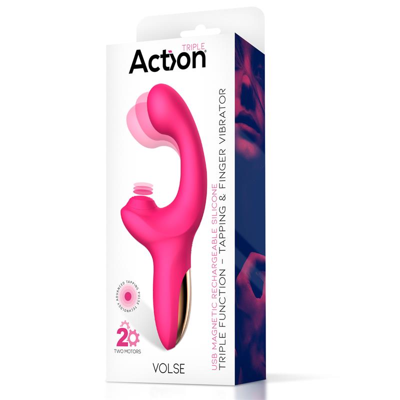 ACTION - VOLSE TRIPLE FUNCTION VIBE WITH FINGER AND PULSATION TAPPING