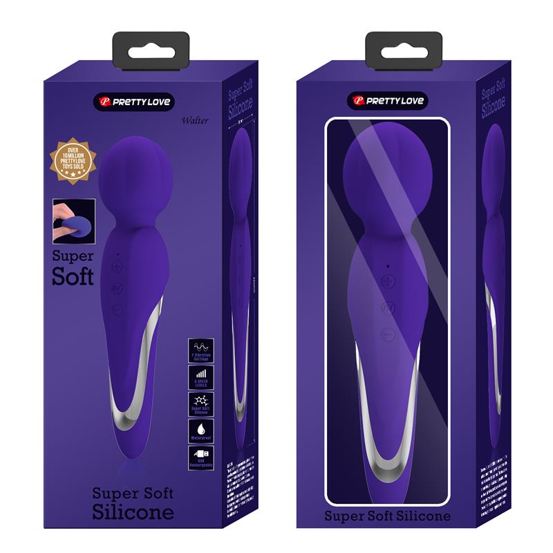 PRETTYLOVE - WALTER MASSAGER WAND VIOLET