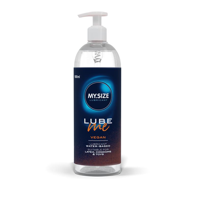 MY SIZE - WATER BASE LUB LUBE ME VEGAN 1000 ML