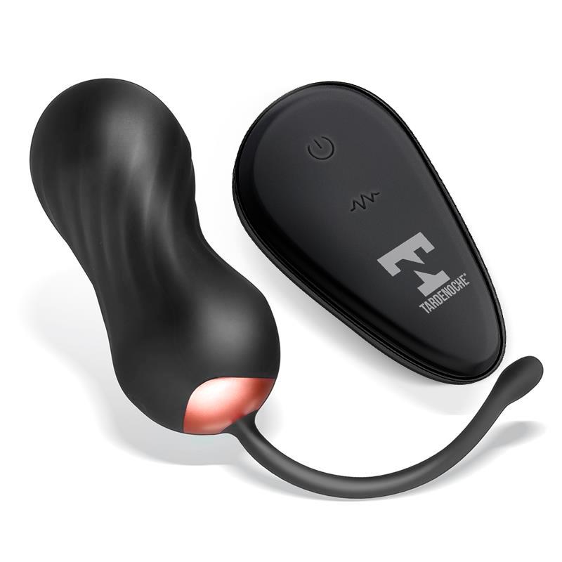 TARDENOCHE - ZIGZAG VIBRATING AND ZIGZAGGING EGG WITH REMOTE CONTROL