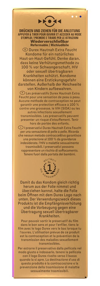DUREX - HAUTNAH EXTRA FEUCHT